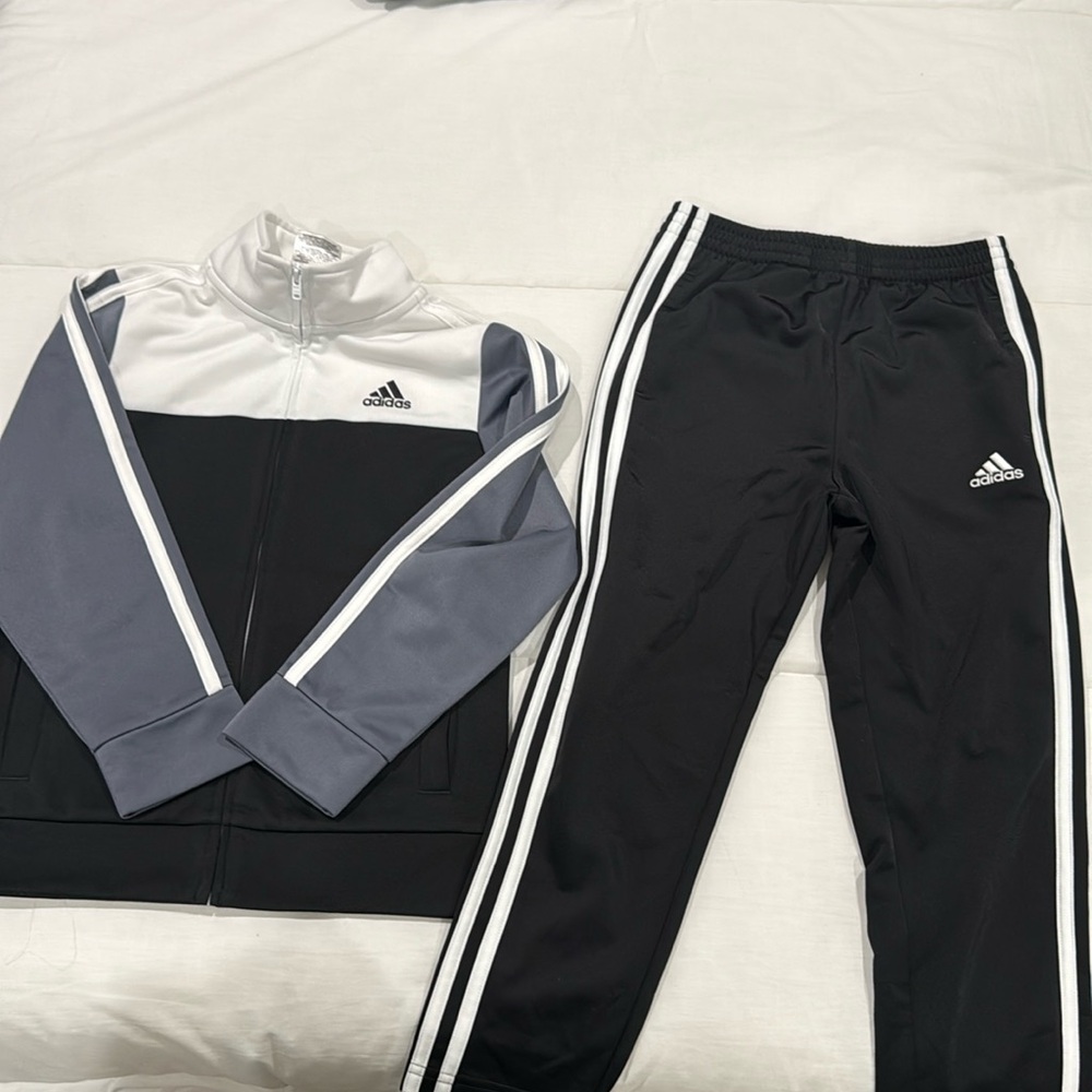 NWOT Kids' Colorblock Tricot Jacket & Pants Set - Picture 2 of 10